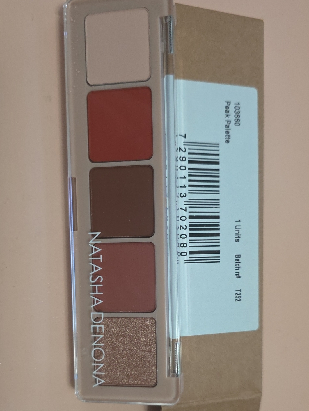 Natasha Denona Peak Eyeshadow Palette - Warm Neutrals (5-Shade)